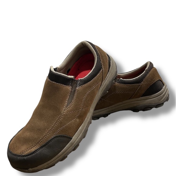 Wrangler Brown and Black Men's Slip-On Loafers - Picture 2 of 5